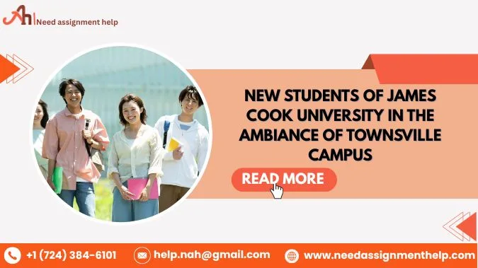 New Students of James Cook University in the ambiance of Townsville Campus